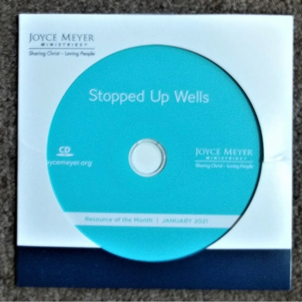 NEW Joyce Meyer Ministries Stopped Up Wells CD